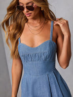 Solid-color Casual Workwear Jumpsuit For Women