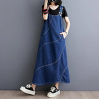 Chic Korean Retro A-Line Dress