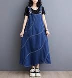 Chic Korean Retro A-Line Dress