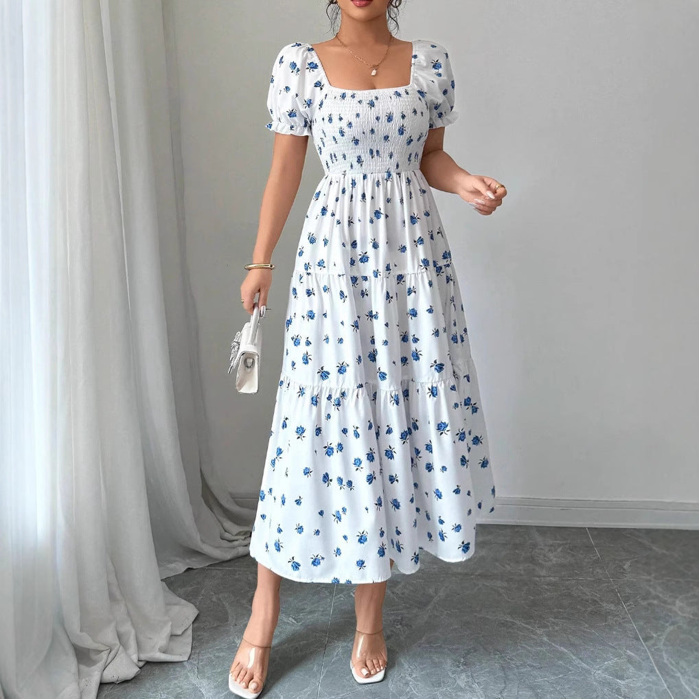 Elegant European and American Style Maxi Dress