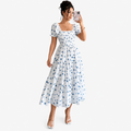 Elegant European and American Style Maxi Dress