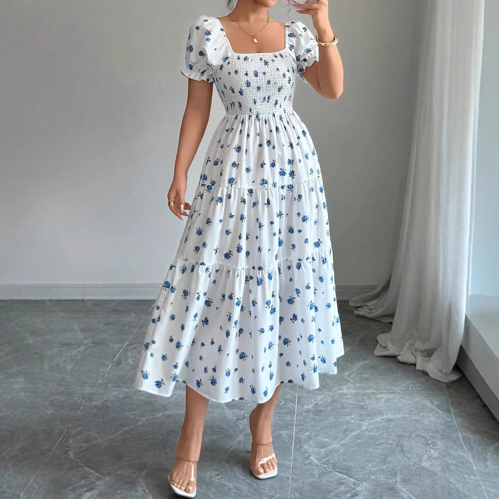 Elegant European and American Style Maxi Dress